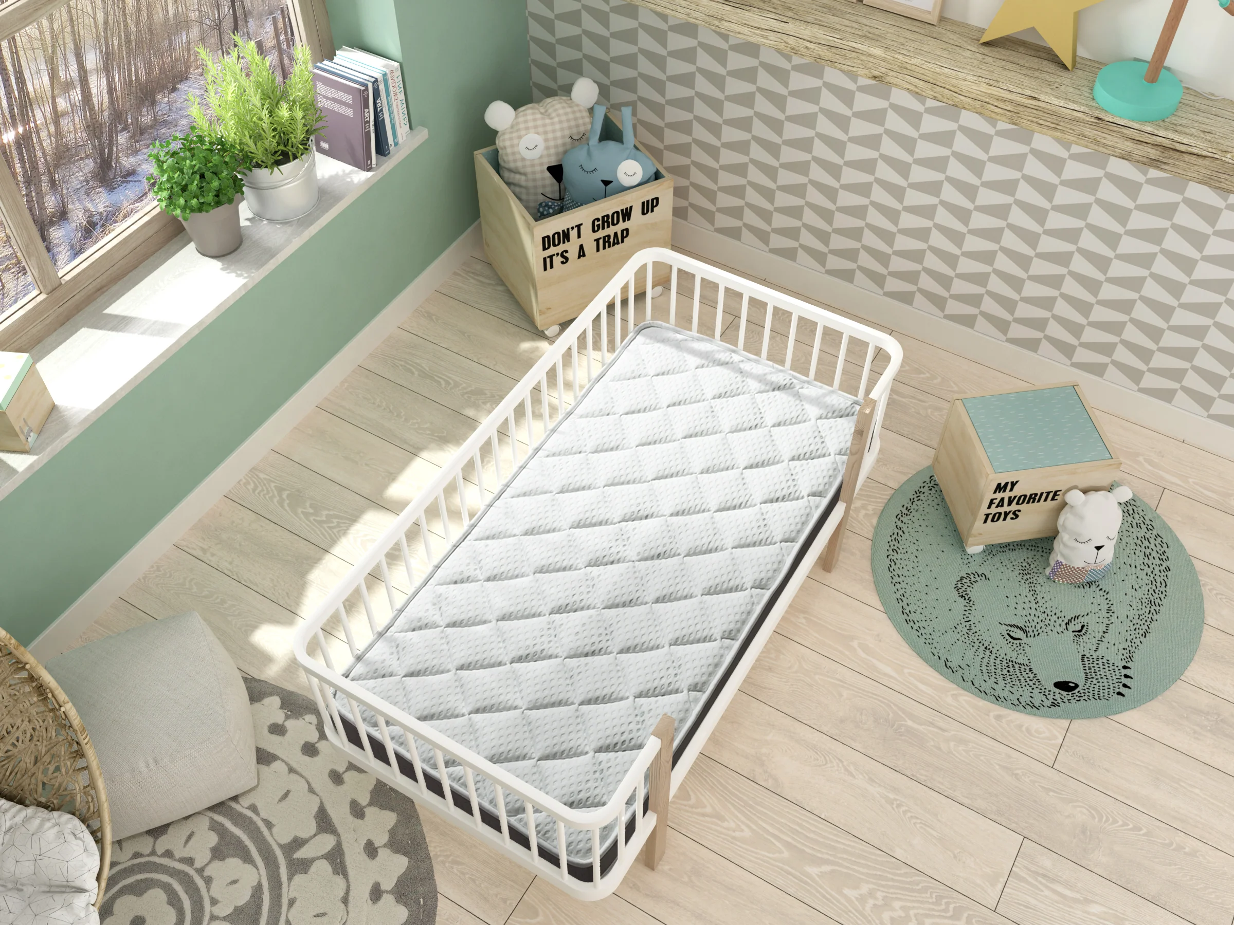 Colchón Cuna viscoelástico BabyBed - Image 4